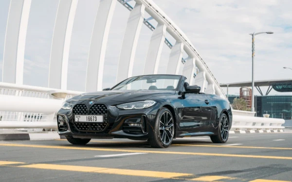 BMW 430i cabrio for rent in Dubai