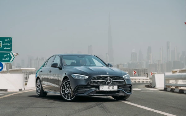 Mercedes C200 for rent in Dubai