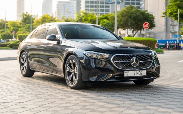 Mercedes E200 for rent in Dubai