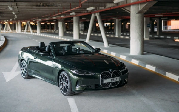 BMW 430i cabrio for rent in Dubai
