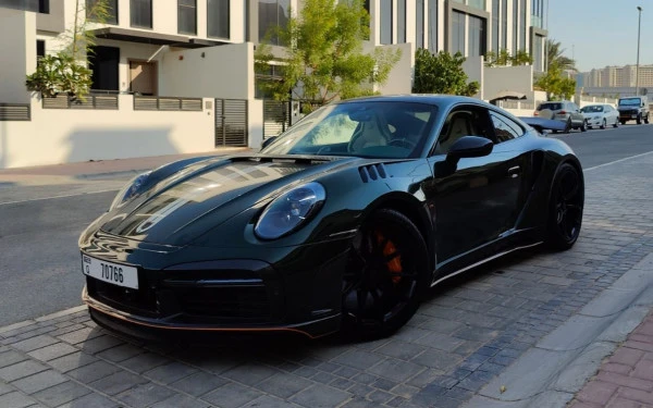 Porsche 911 Carrera Turbo S Top Car for rent in Dubai