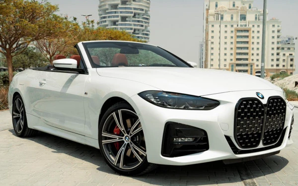 BMW 430i cabrio for rent in Dubai