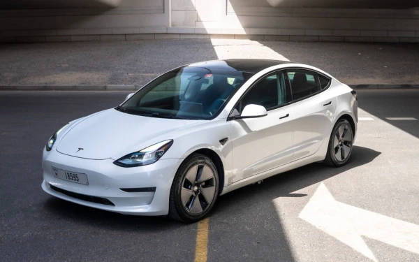 Tesla Model 3 for rent in Dubai