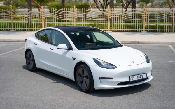 Tesla Model 3 for rent in Dubai