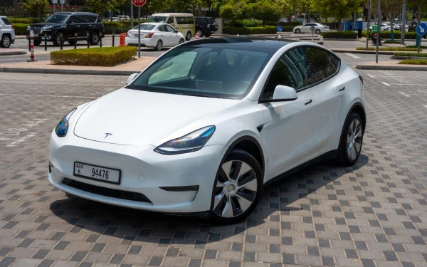 Tesla Model Y Long Range for rent in Dubai