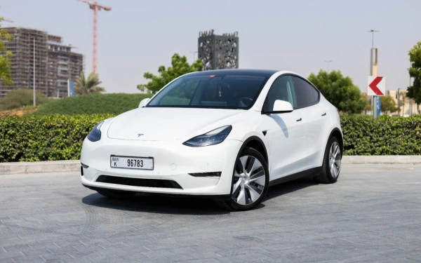 Tesla Model Y Long Range for rent in Dubai