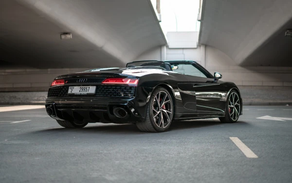 Audi R8 V10 Spyder (Black), 2021