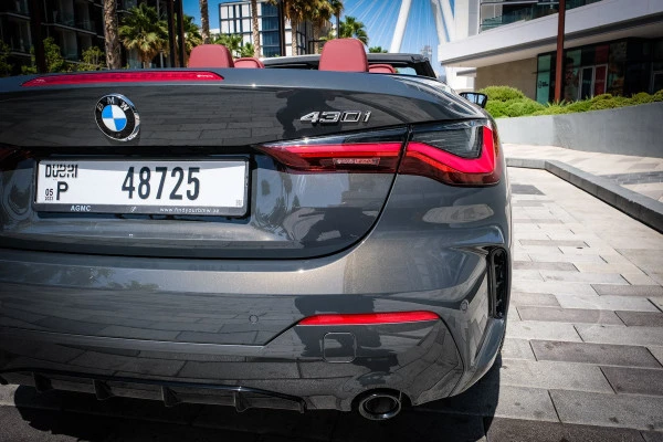 BMW 430i cabrio (Dark Grey), 2022