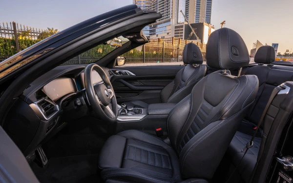 BMW 430i cabrio (Black), 2023