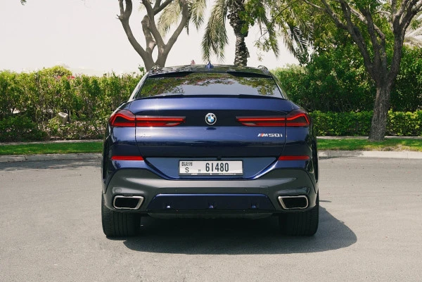 BMW X6 M50 (Blue), 2022