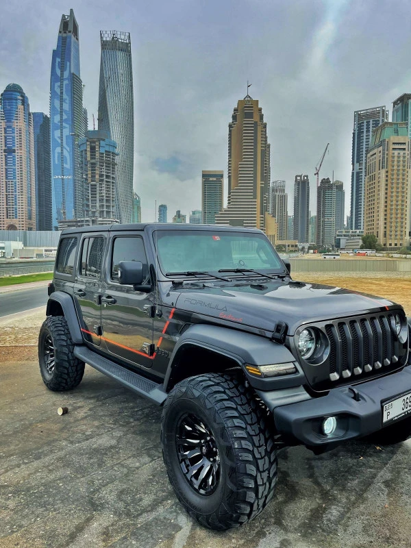 Jeep Wrangler (Schwarz), 2021