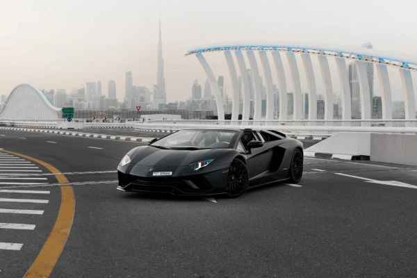 Lamborghini Aventador Roadster (Black), 2018