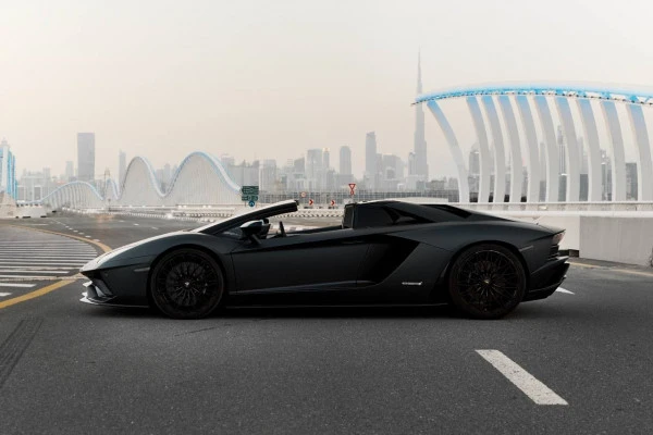 Lamborghini Aventador Roadster (Black), 2018