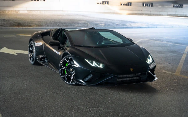 Lamborghini Evo Spyder (Black), 2023