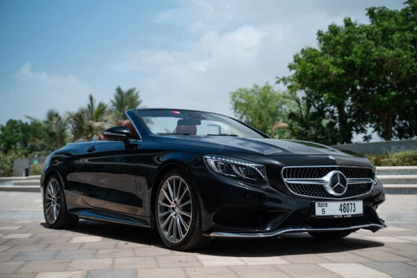 Mercedes S 500 Cabrio (Black), 2018
