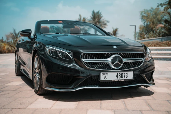 Mercedes S 500 Cabrio (Black), 2018