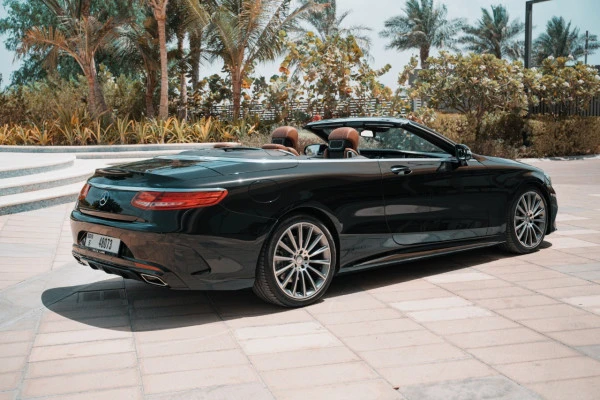 Mercedes S 500 Cabrio (Black), 2018