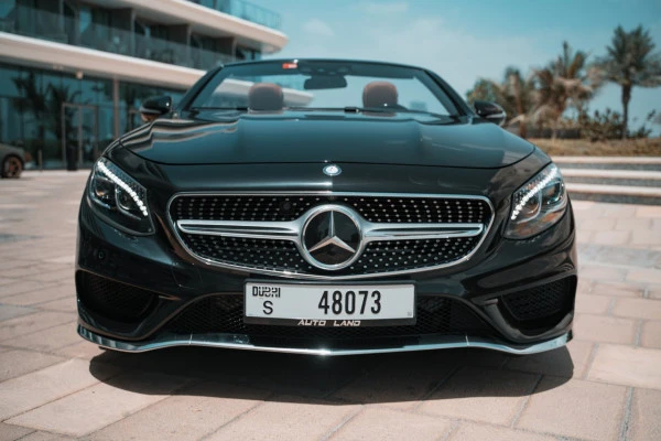 Mercedes S 500 Cabrio (Black), 2018