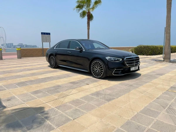 Mercedes S500 (Black), 2021