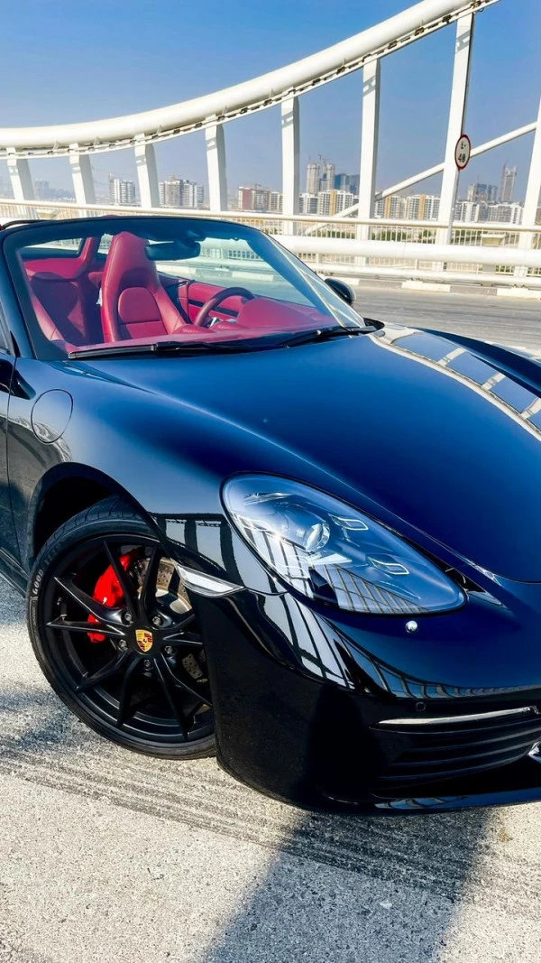 Porsche Boxster (Black), 2020