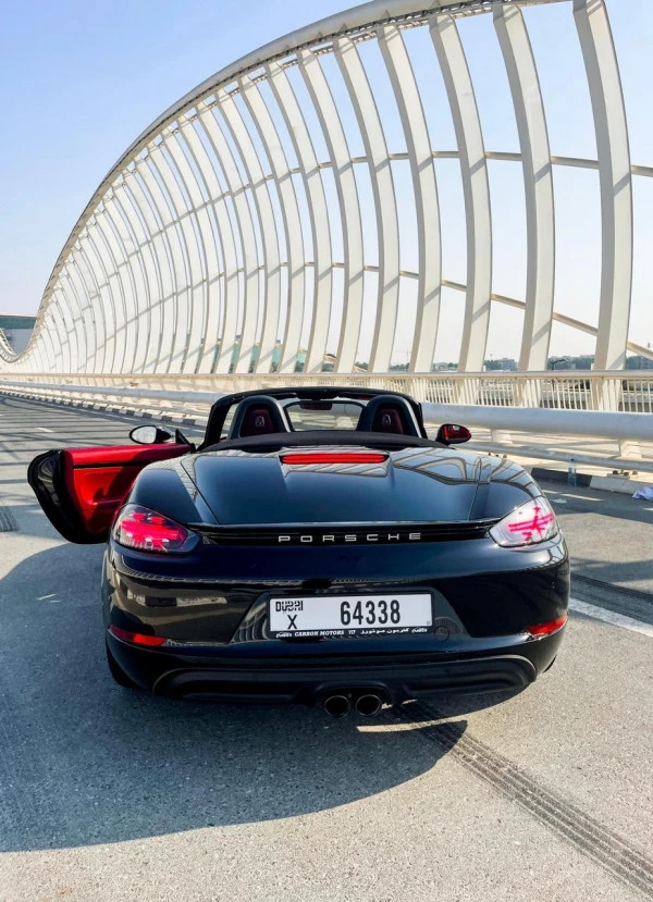 Porsche Boxster (Black), 2020