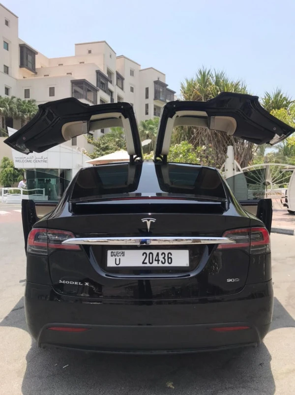 Tesla Model X (Black), 2017