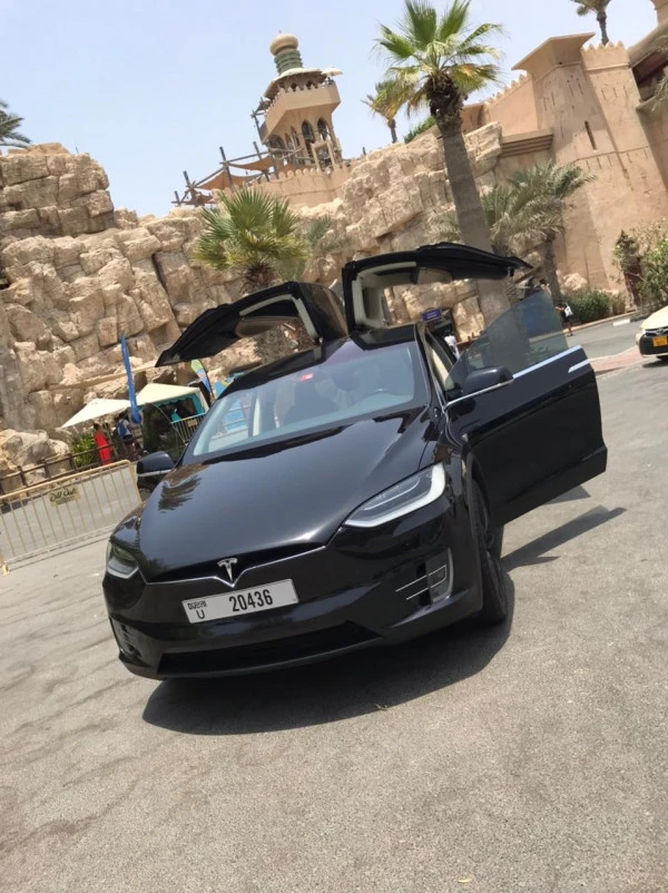 Tesla Model X (Black), 2017