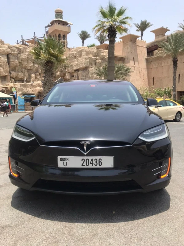 Tesla Model X (Black), 2017