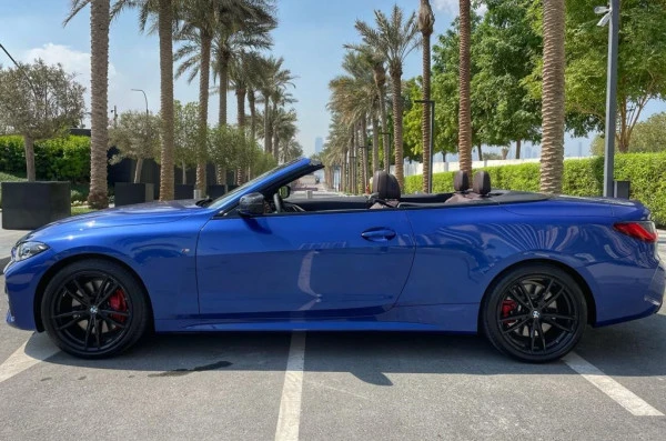 BMW 4 Series, 440i (Blue), 2021