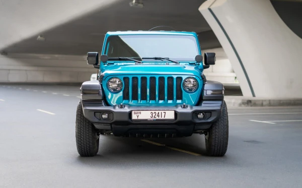 Jeep Wrangler Limited Sport Edition convertible (Blau), 2020