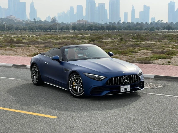 Mercedes SL 43 AMG (Blue), 2024