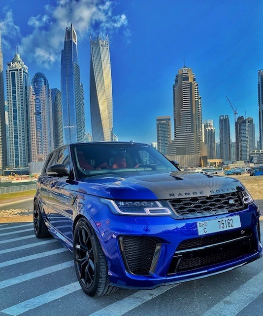 Range Rover Sport SVR (Blau), 2020