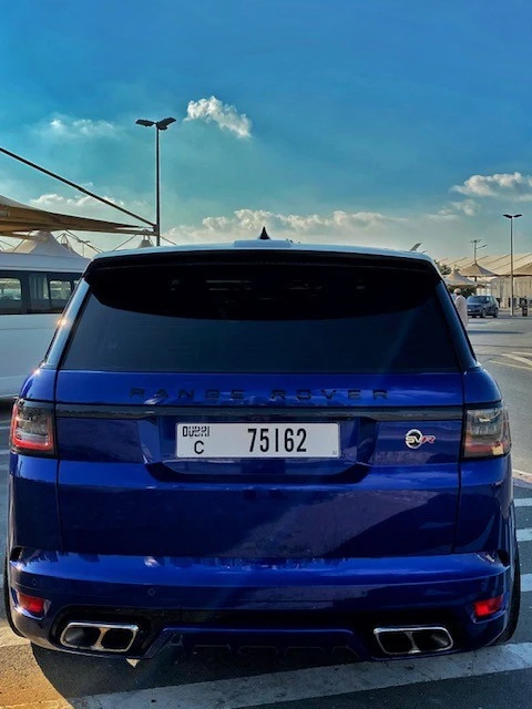 Range Rover Sport SVR (Blau), 2020