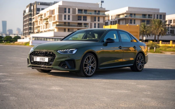 Audi A4 (Green), 2024