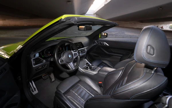 BMW 430i cabrio (Lime Green), 2023