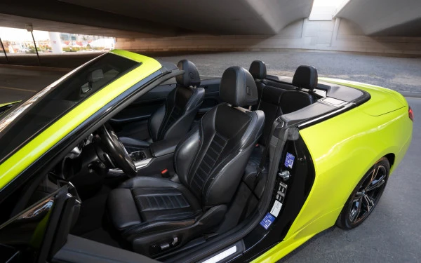 BMW 430i cabrio (Lime Green), 2023