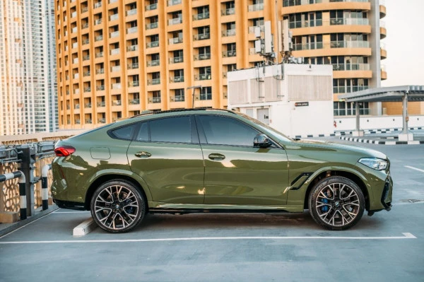 BMW X6 M Competition (Green), 2022