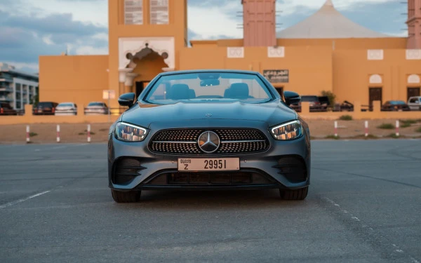 Mercedes E200 Cabrio (Dark Grey), 2022