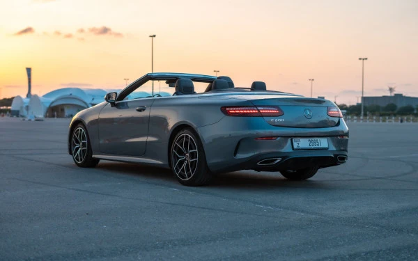 Mercedes E200 Cabrio (Dark Grey), 2022