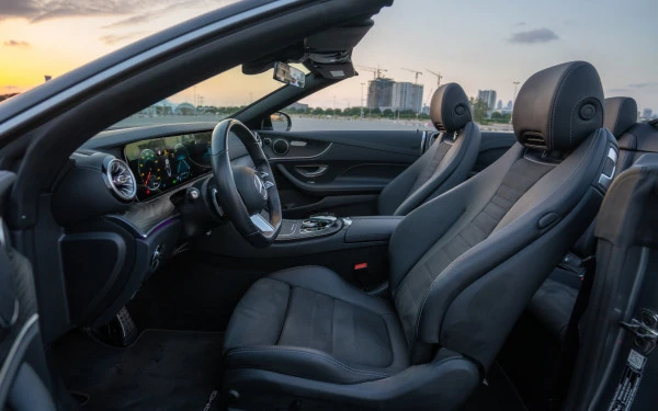 Mercedes E200 Cabrio (Dark Grey), 2022