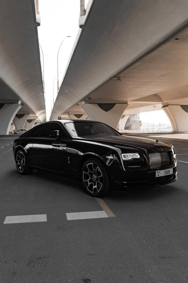 Rolls Royce Wraith Black Badge (Maroon), 2019