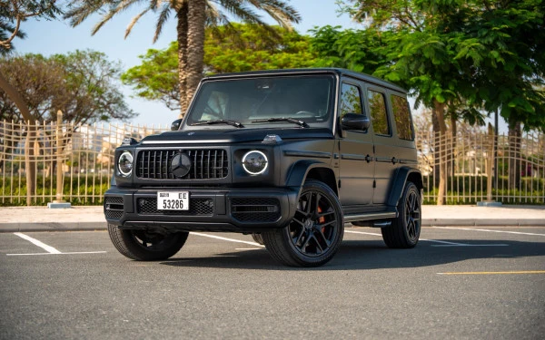 Mercedes G63 AMG (Matte Black), 2022
