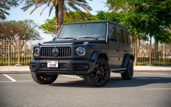 Mercedes G63 AMG (Matte Black), 2022