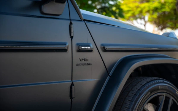 Mercedes G63 AMG (Matte Black), 2022