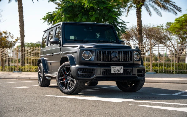 Mercedes G63 AMG (Matte Black), 2022