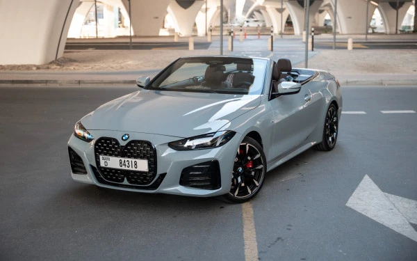 BMW 420i (Nardo grau), 2025