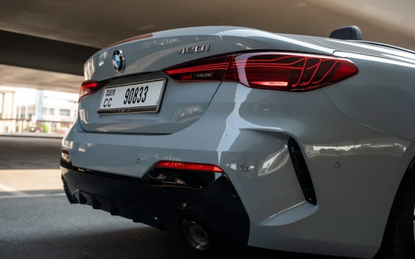 BMW 420i (Nardo grey), 2025