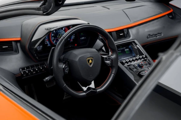 Lamborghini Aventador S Roadster (Orange), 2019