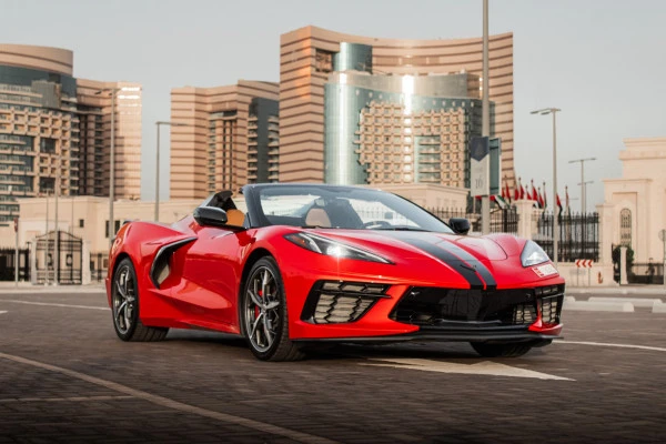 Chevrolet Corvette C8 Spyder (Red), 2023