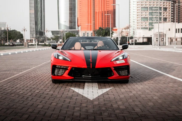 Chevrolet Corvette C8 Spyder (Red), 2023